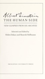 Albert Einstein, the human side