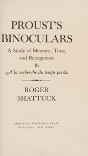 Proust's Binoculars