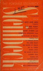 The Portable Steinbeck selected by Pascal Covici. Enlarged edition with introduction by Lewis Gannett.