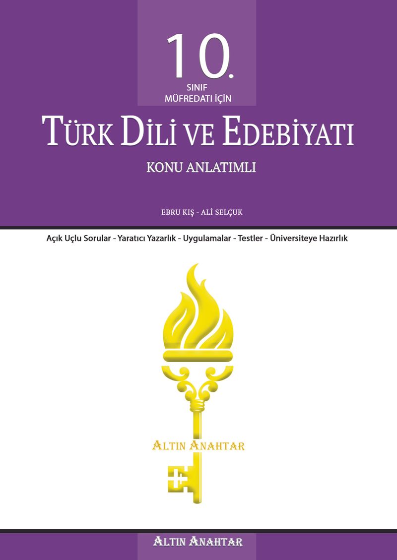 10. Sınıf Müfredatı İçin Türk Dili ve Edebiyatı Konu Anlatımlı