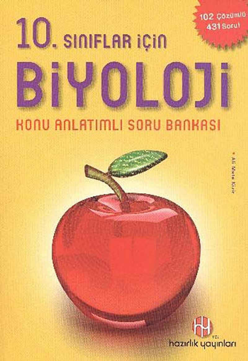 10. Sınıflar İçin Biyoloji Konu Anlatımlı Soru Bankası