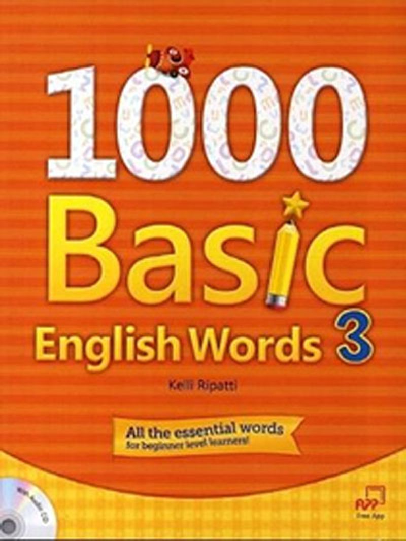 1000 Basic English Words 3 + CD