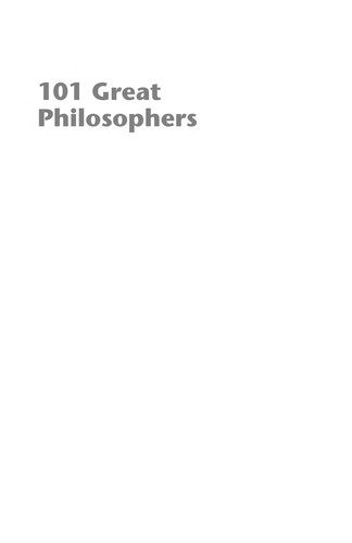 101 great philosophers