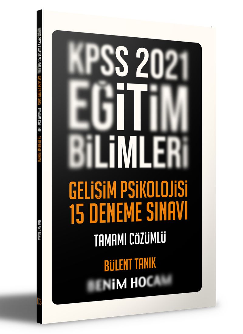 2021 KPSS Eğitim Bilimleri Gelişim Psikolojisi Tamamı Çözümlü 15 Deneme