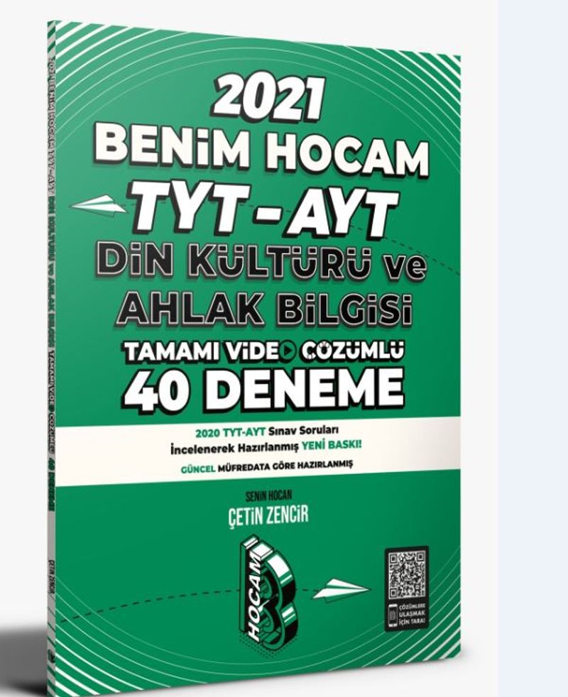 2021 TYT Din Kültürü ve Ahlak Bilgisi Tamamı Video Çözümlü 40 Deneme Sınavı