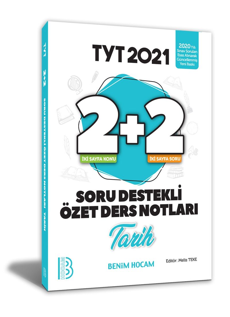 2021 YKS TYT Tarih 2+2 Soru Destekli Özet Ders Notları