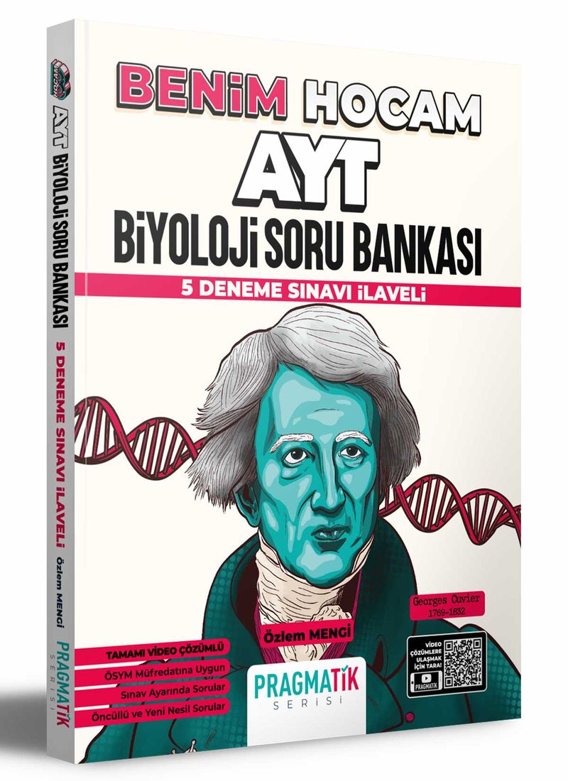 2022 AYT Biyoloji Soru Bankası 5 Deneme Sınavı İlaveli Pragmatik Serisi