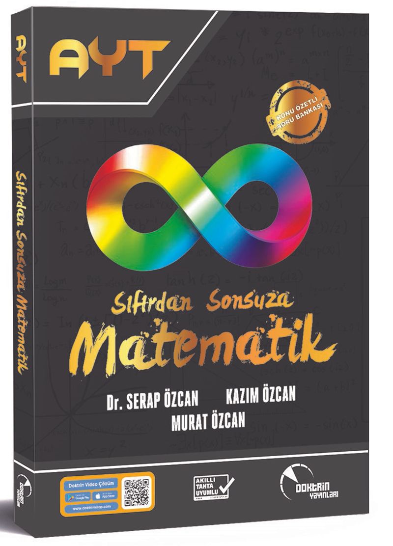2022 AYT Sıfırdan Sonsuza Matematik Konu Özetli Video Çözümlü Soru Bankası