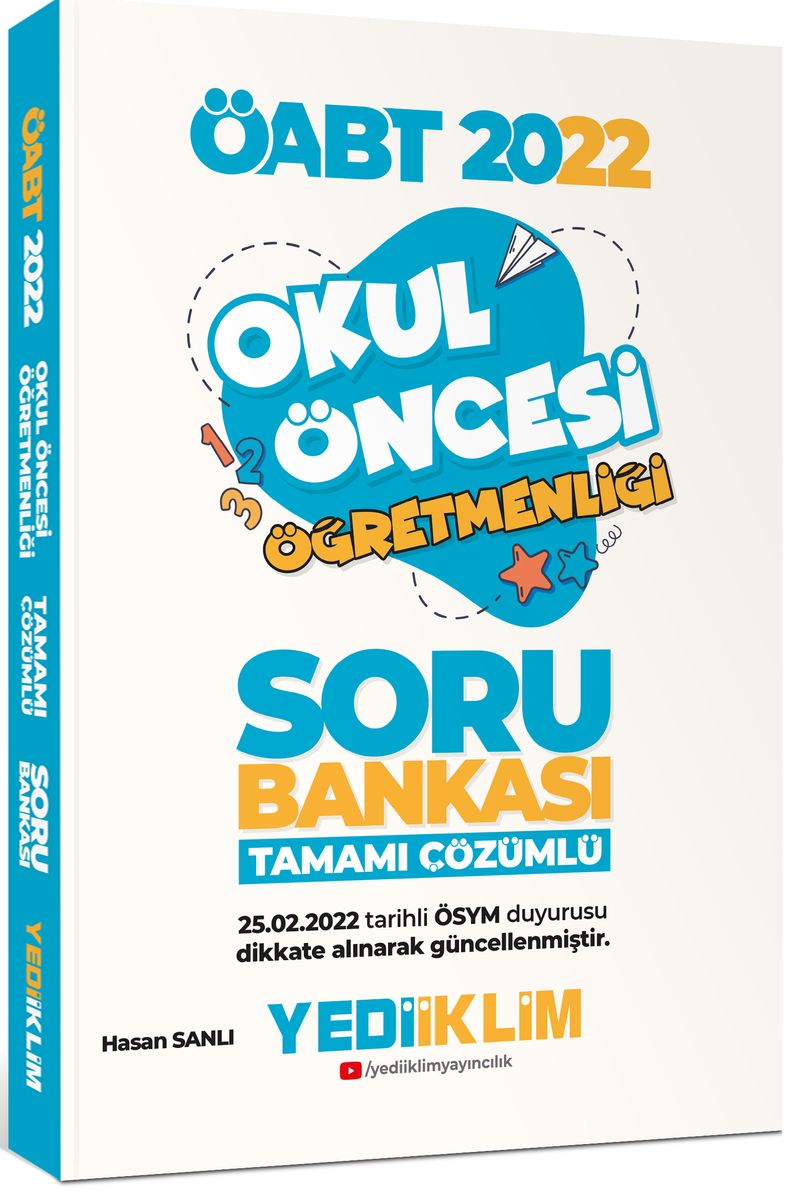 2022 ÖABT Okul Öncesi Öğretmenliği Tamamı Çözümlü Soru Bankası (25.02.2022 Tarihli Değişiklikler Dahil)
