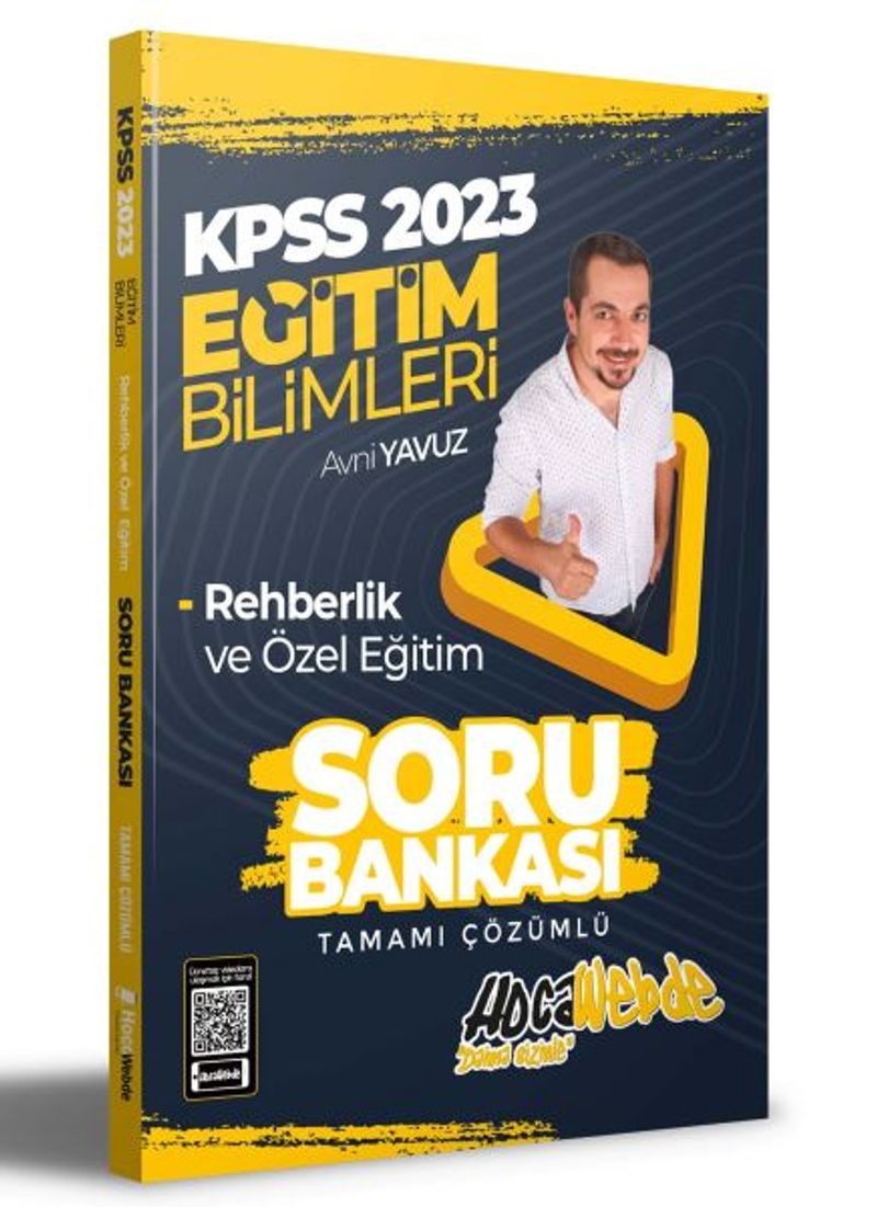 2023 KPSS Eğitim Bilimleri Rehberlik ve Özel Eğitim Tamamı Çözümlü Soru Bankası