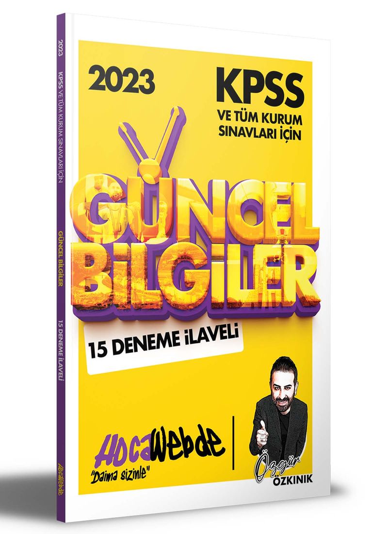 2023 KPSS ve Tüm Kurum Sınavları İçin Güncel Bilgiler 15 Deneme İlaveli