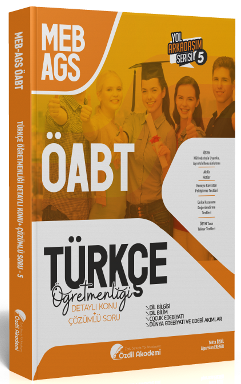 2023 ÖABT Türkçe 5. Kitap Dil Bilgisi, Dil Bilim, Çocuk Edebiyatı Konu Anlatımlı Soru Bankası