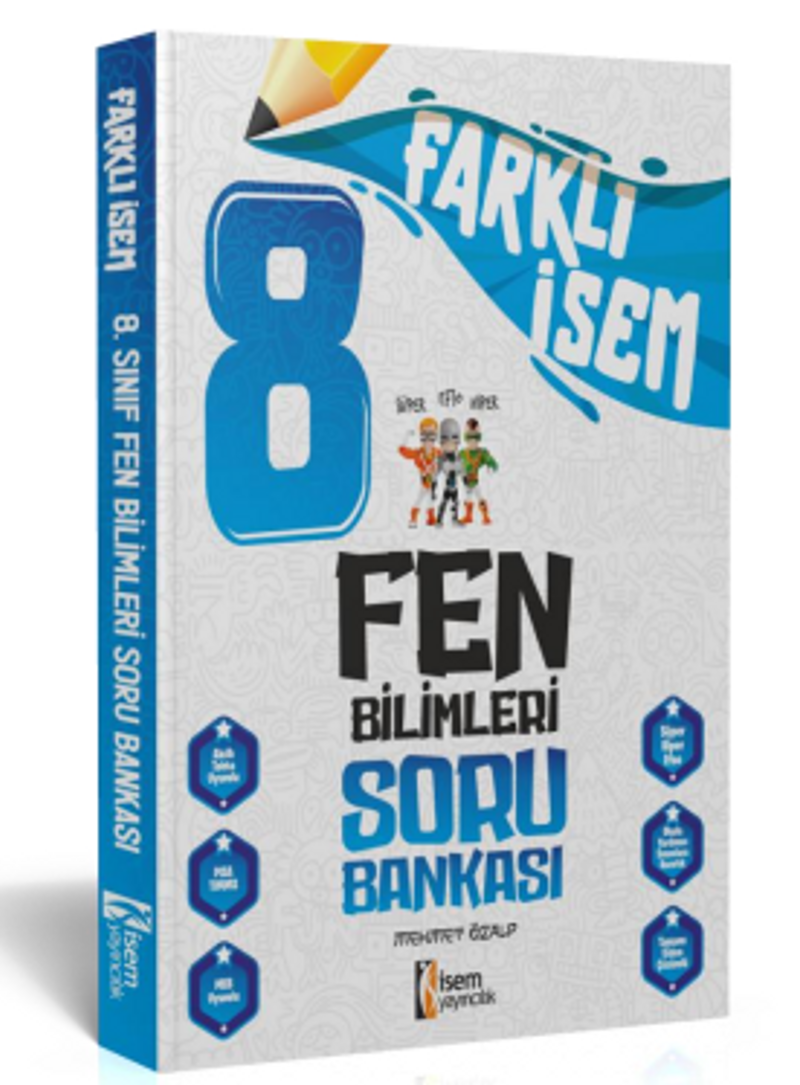 2024 Farklı İsem 8.Sınıf Fen Bilimleri Soru Bankası