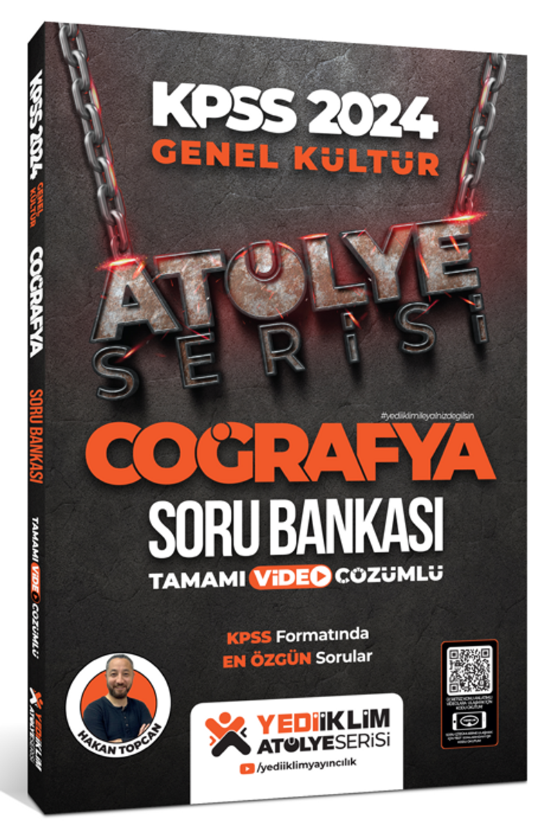 2024 Kpss Atölye Serisi Tamamı Video Çözümlü Coğrafya Soru Bankası