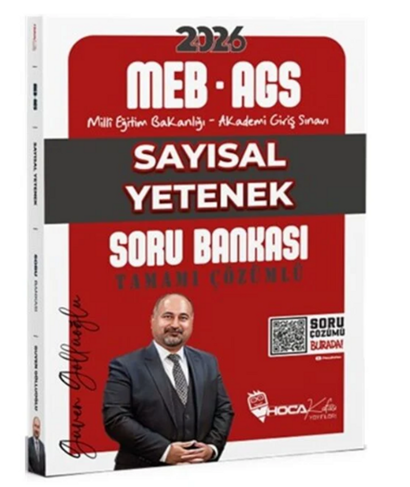2026 MEB-AGS Sayısal Yetenek Soru Bankası Çözümlü