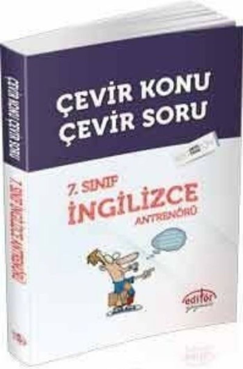 7. Sınıf İngilizce Antrenörü Çevir Konu Çevir Soru