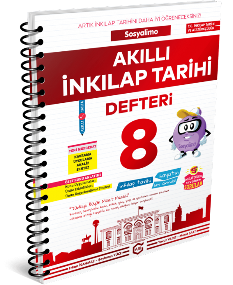 8. Sınıf Sosyalimo Akıllı İnkılap Tarihi Defteri