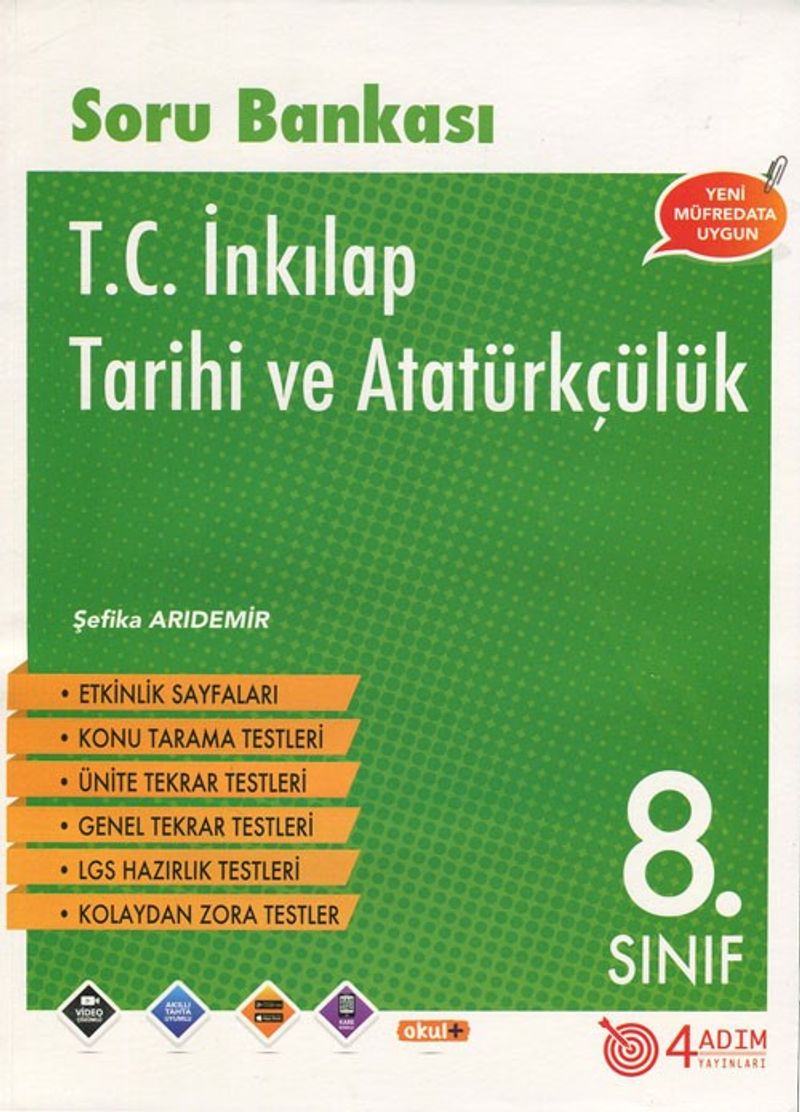 8. Sınıf T. C. İnkılap Tarihi ve Atatürkçülük Soru Bankası