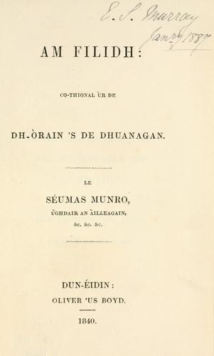 Am filidh