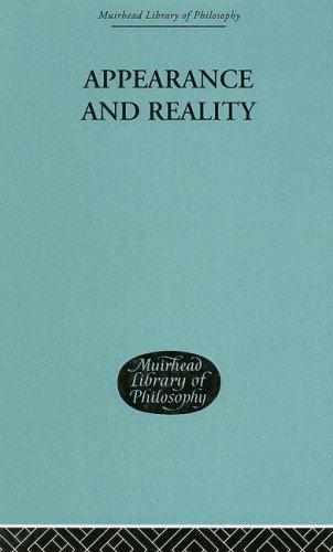 Appearance and reality