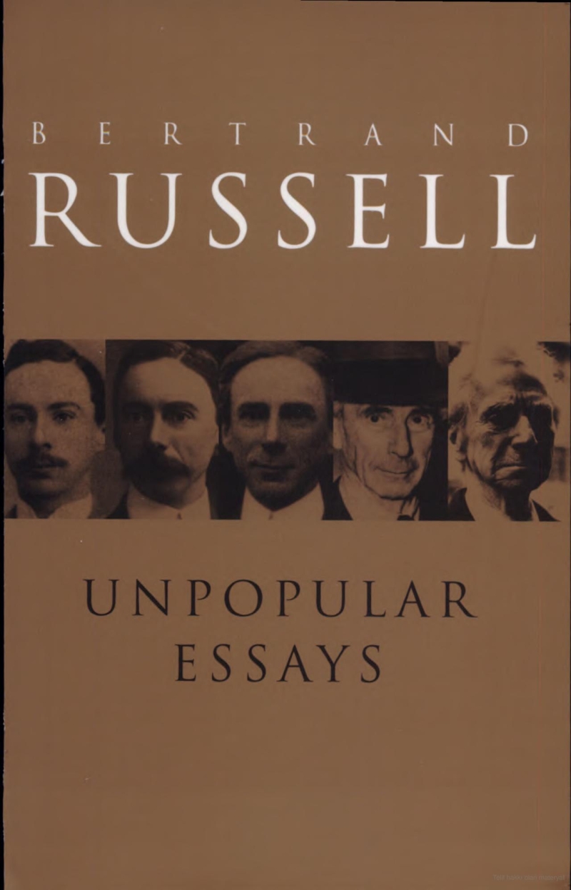 Assaigs impopulars
