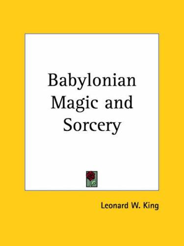 Babylonian magic and sorcery