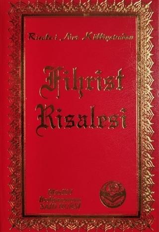 Fihrist Risalesi