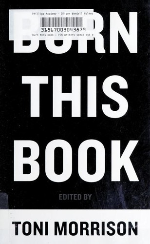 Burn this book