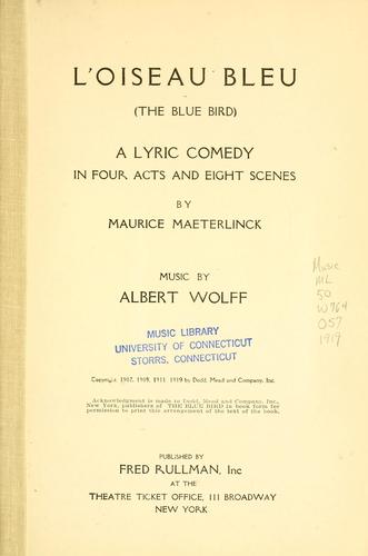 L' oiseau bleu =