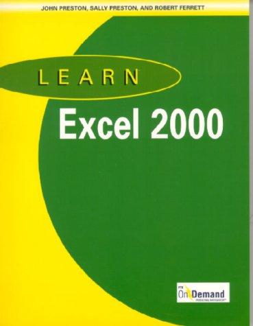 Learn Excel 2000 (Learn)