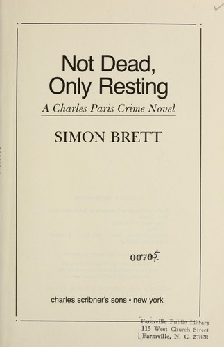 Not Dead, Only Resting