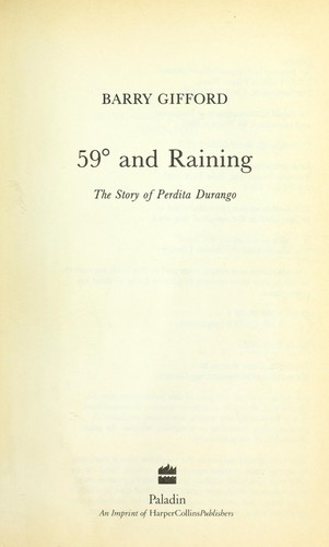 59 Degrees and Raining