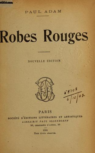 Robes rouges.