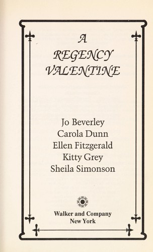 A Regency Valentine