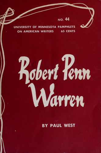 Robert Penn Warren.