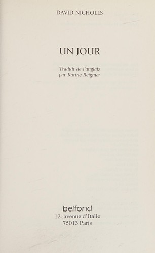 Un jour