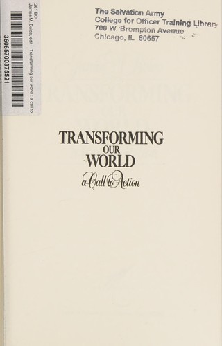 Transforming our world