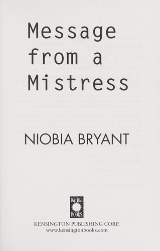 Message From A Mistress