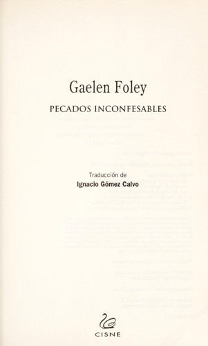 Pecados Inconfesables