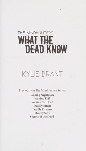 What the dead know