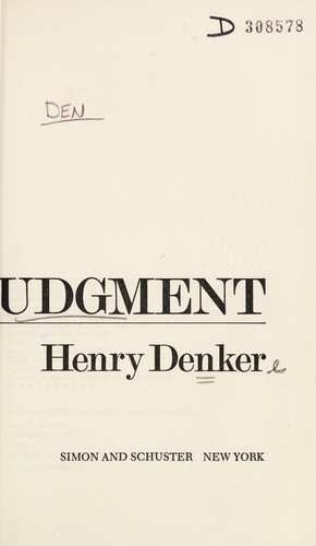 Error of judgment