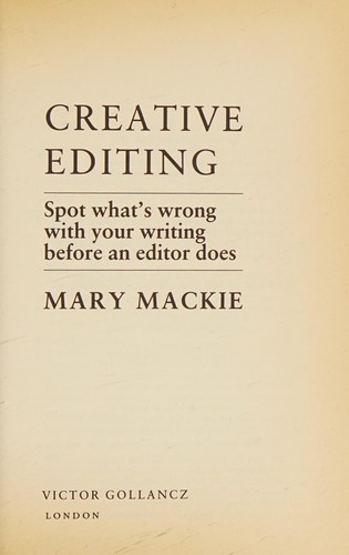 Creative Editing