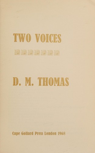 Two voices.