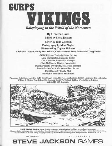 GURPS Vikings