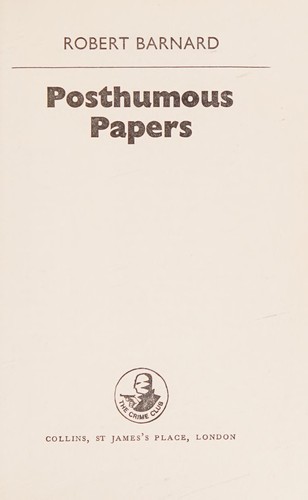 Posthumous papers