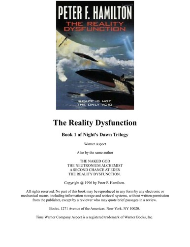 The reality dysfunction