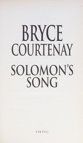 Solomon's song
