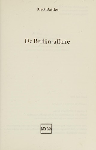 De Berlijn-affaire