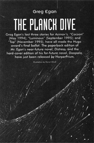 The Planck Dive