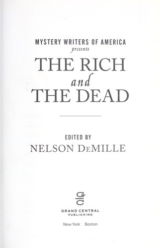 Mystery Writers of America Presents the Rich and the Dead